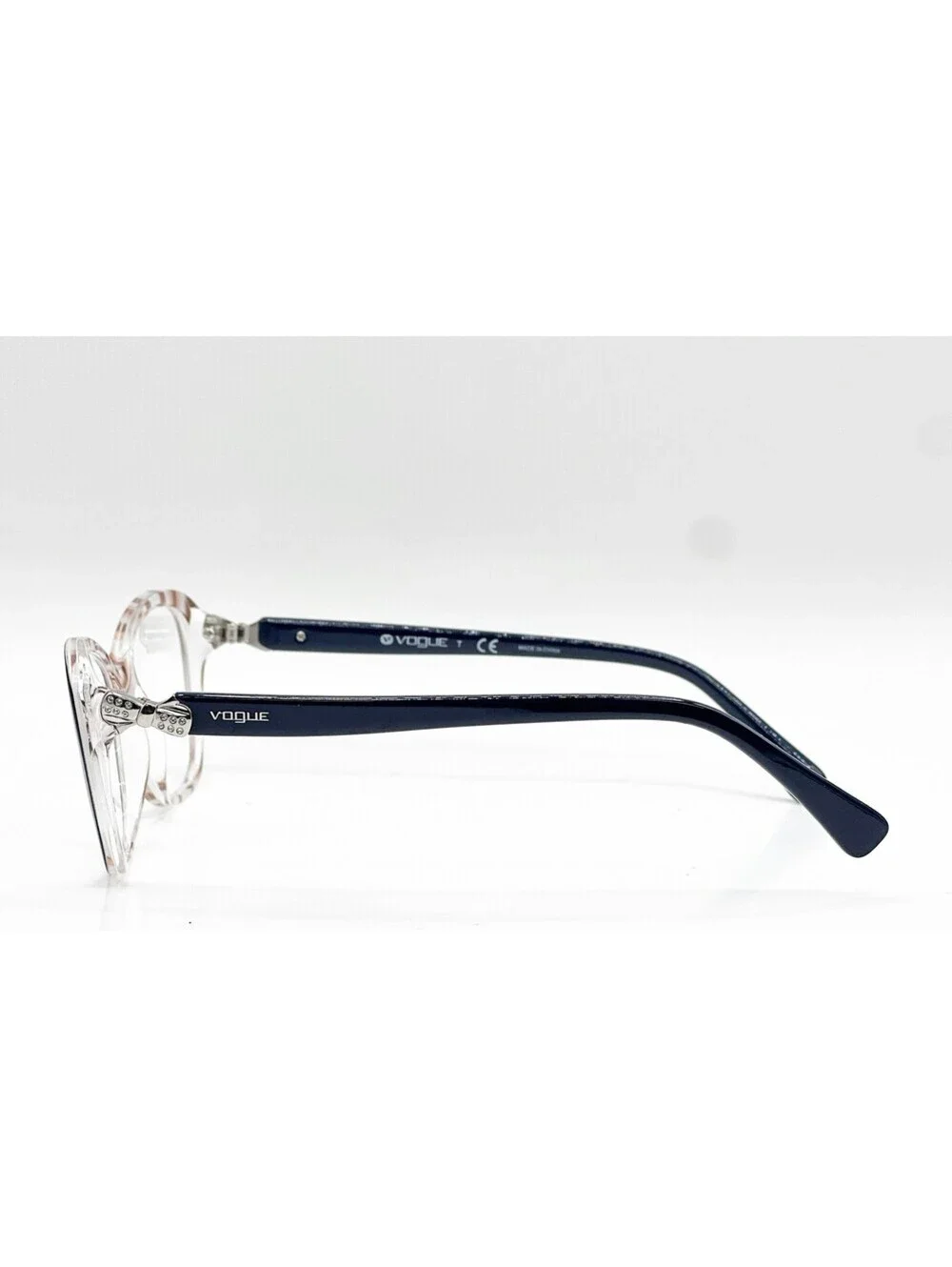 Vogue VO 5095-B 2466 Top Blue Serigraphy Authentic Eyeglass Frames 52-16